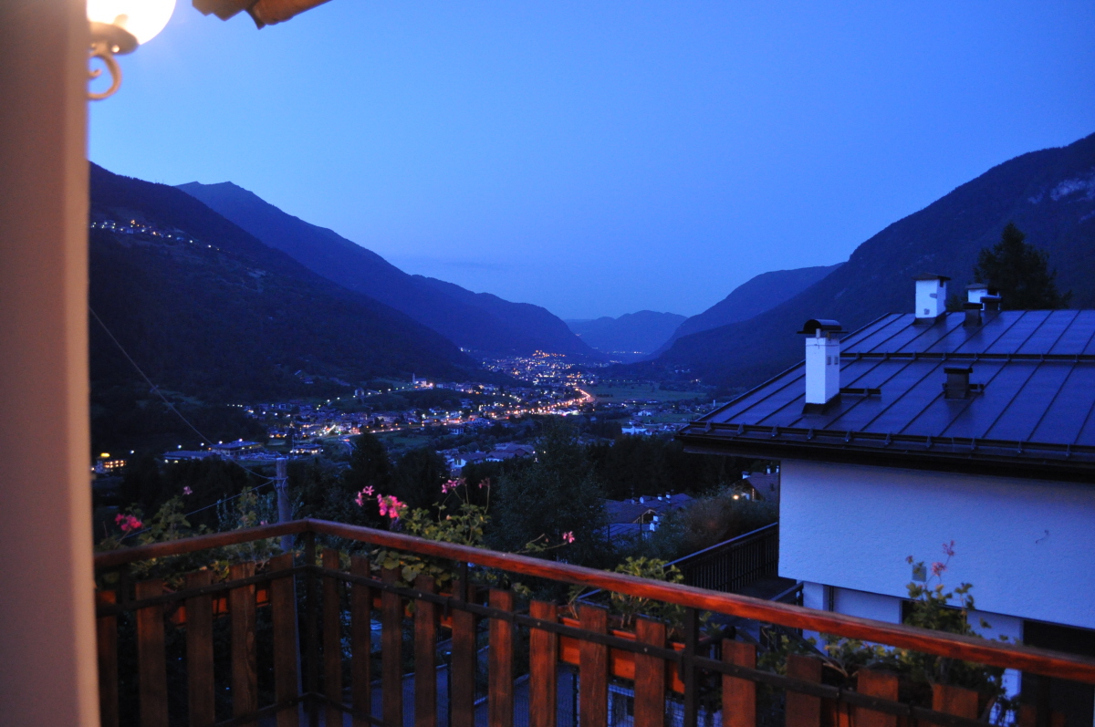 Panorama dal Terrazzo notte